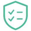 Icono de gestión de seguridad empresarial